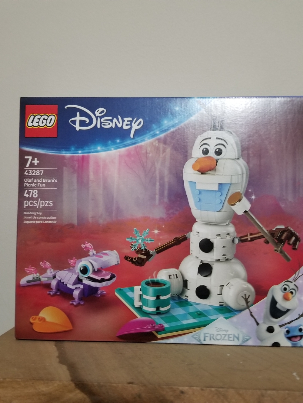 NEW! LEGO Disney Olaf Building Toy - White & Orange Snowman Set NWT - Picture 3 of 4